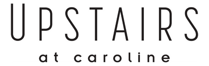 Upstairs at Caroline branding