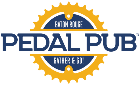 Pedal Pub Baton Rouge branding