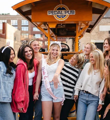 Pedal Pub bachelorette party