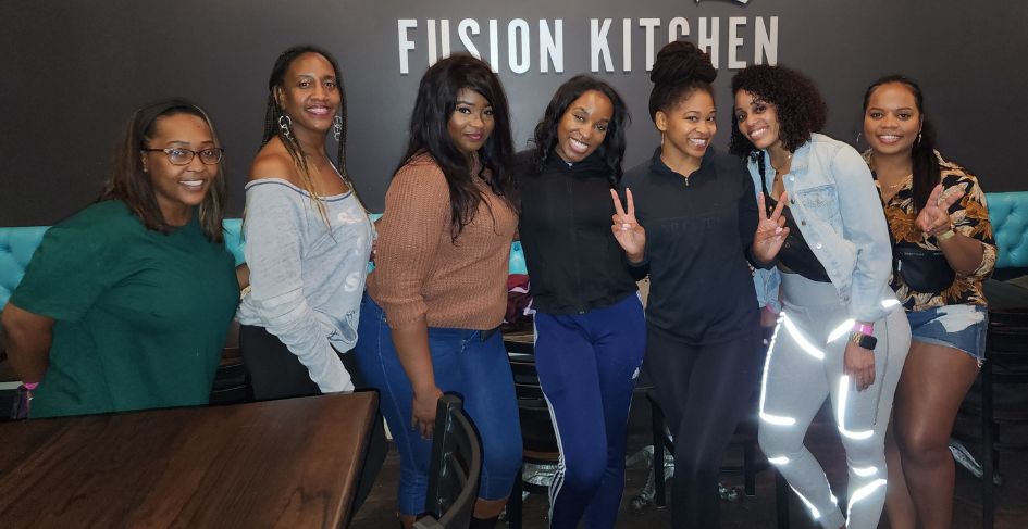 friends at fusion kitchen in columbus ga