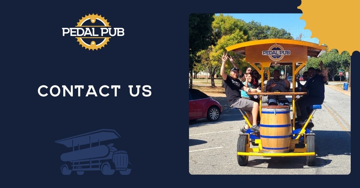 Contact Pedal Pub Des Moines Customer Service & Inquiries