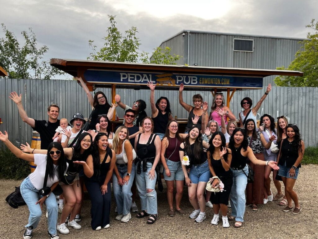 Pedal Pub tour in Edmonton
