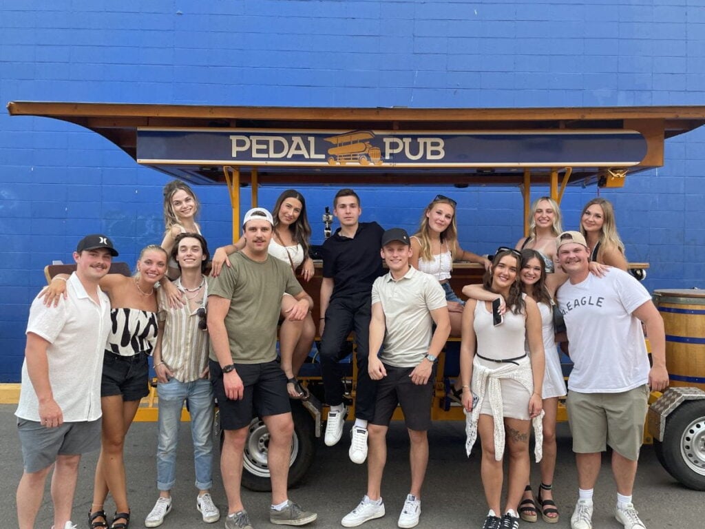 Pedal Pub Edmonton tour