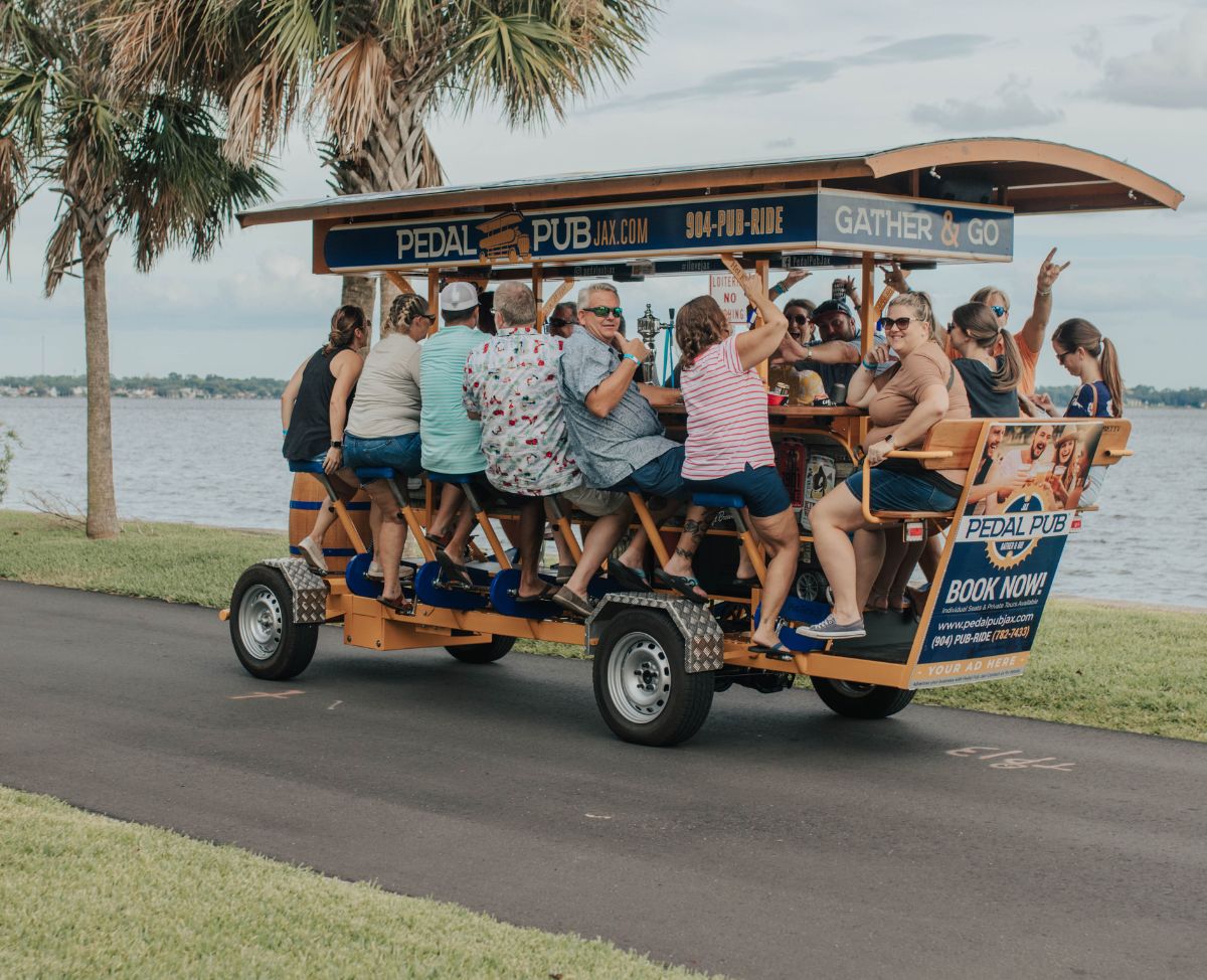 Book a Private Tour Pedal Pub Jax Party Bike Tours
