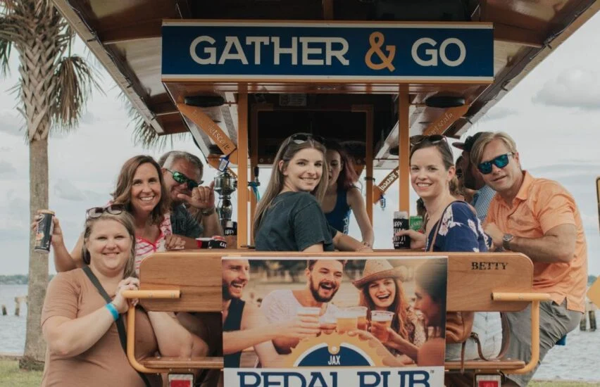 private party bike ride for family in Jax