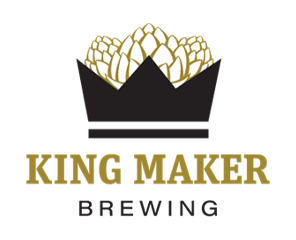King Maker Brewing branding