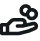 hand holding coins icon