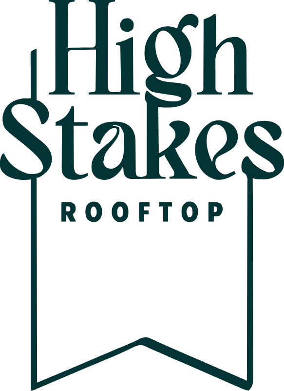 High Stakes Rooftop branding
