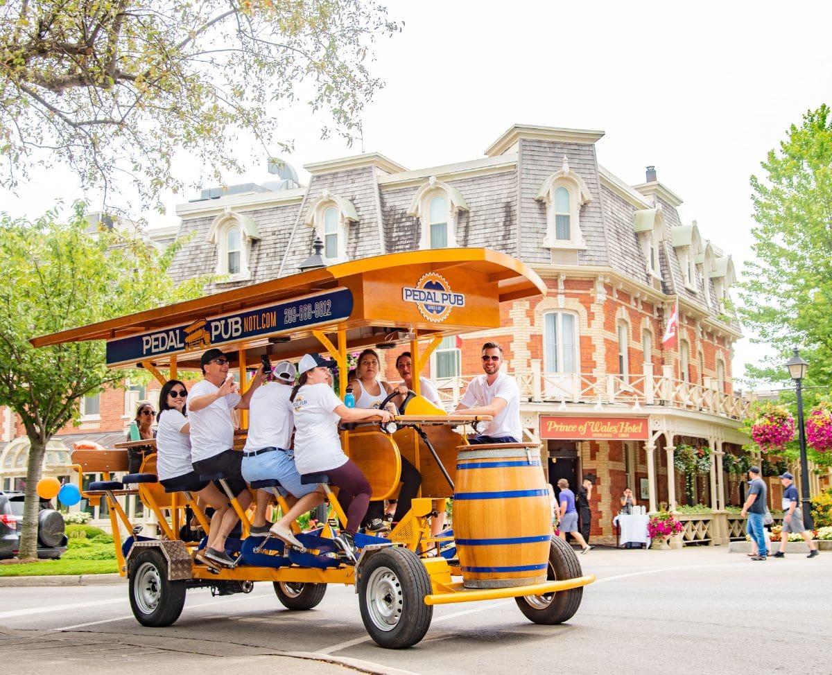 Book the Original Pedal Pub Tour | Niagara-on-the-Lake Party Bike