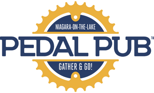 Pedal Pub NOTL branding