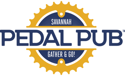 Pedal Pub Savannah branding