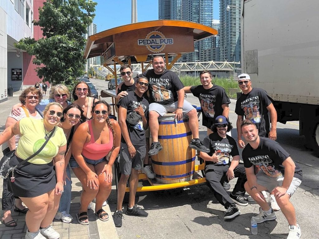 Public Tours Pedal Pub Toronto