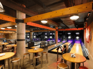 ballroom bowling lanes