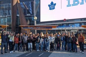 corporate team building with Pedal Pub
