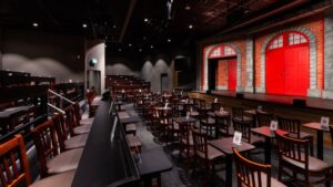 Second City showroom stage