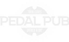 Pedal Pub Twin Cities branding