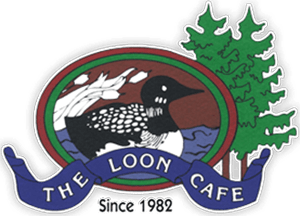 The Loon Cafe branding
