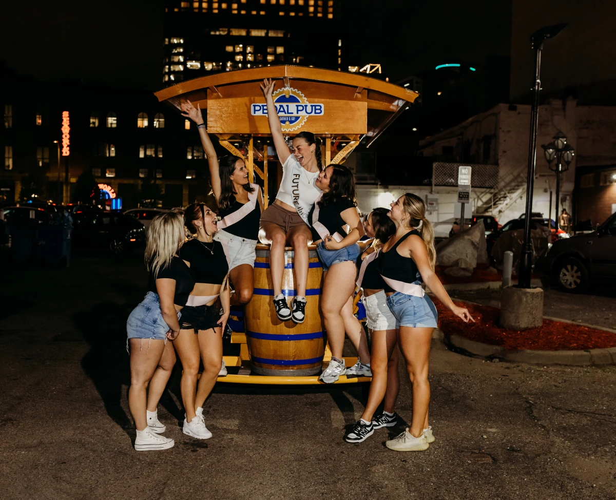 Plan Your Bachelor or Bachelorette Party in Wilmington Pedal Pub