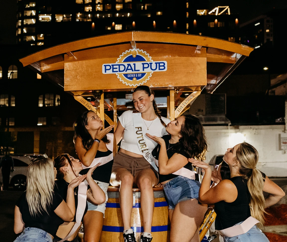 Plan Your Bachelor or Bachelorette Party in Wilmington Pedal Pub