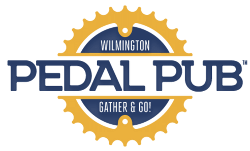 Pedal Pub Wilmington branding