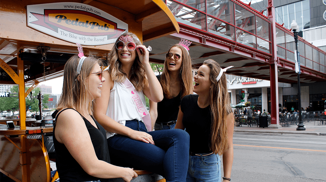 party bike ride for bachelorette party