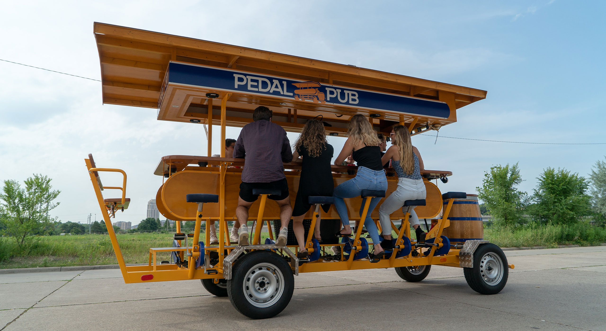 Saskatoon Entrepreneurs Launch ‘Pedal Pub,’ First of Its Kind in City