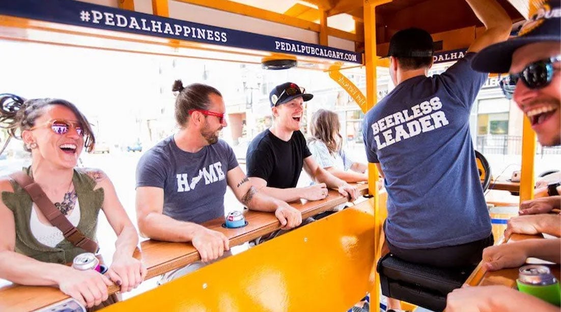 Pedal Pub Hitting Winnipeg Streets for Sudsy Summer Fun
