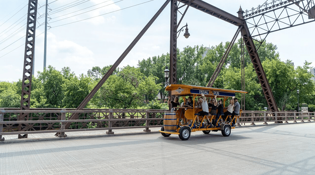 Smackwater Jacks Taphouse Brings Pedal Pub to London